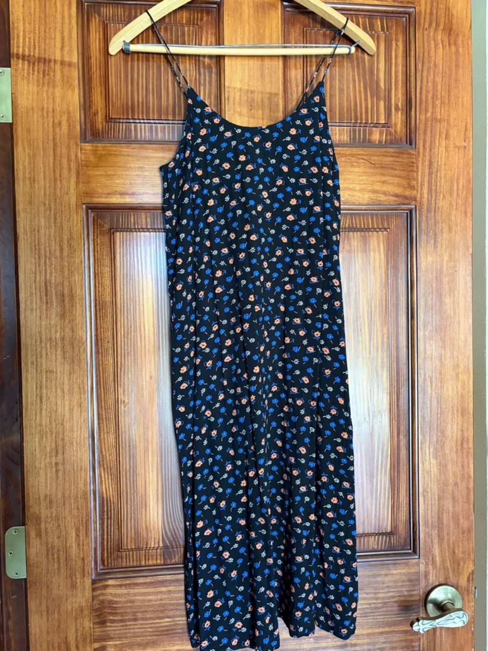 Madewell Tie-Back Slip Dress Size 0 Prairie Posies Floral Viscose